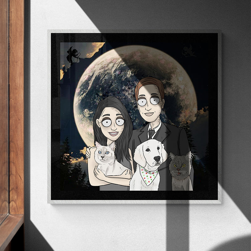 Wooden Framed High Quality Paper Poster