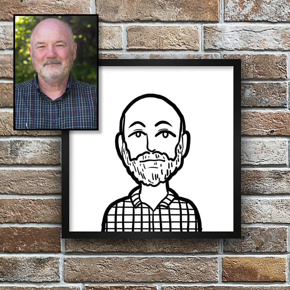 Marker style digital portraits