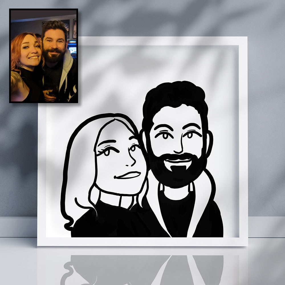 Marker style digital portraits