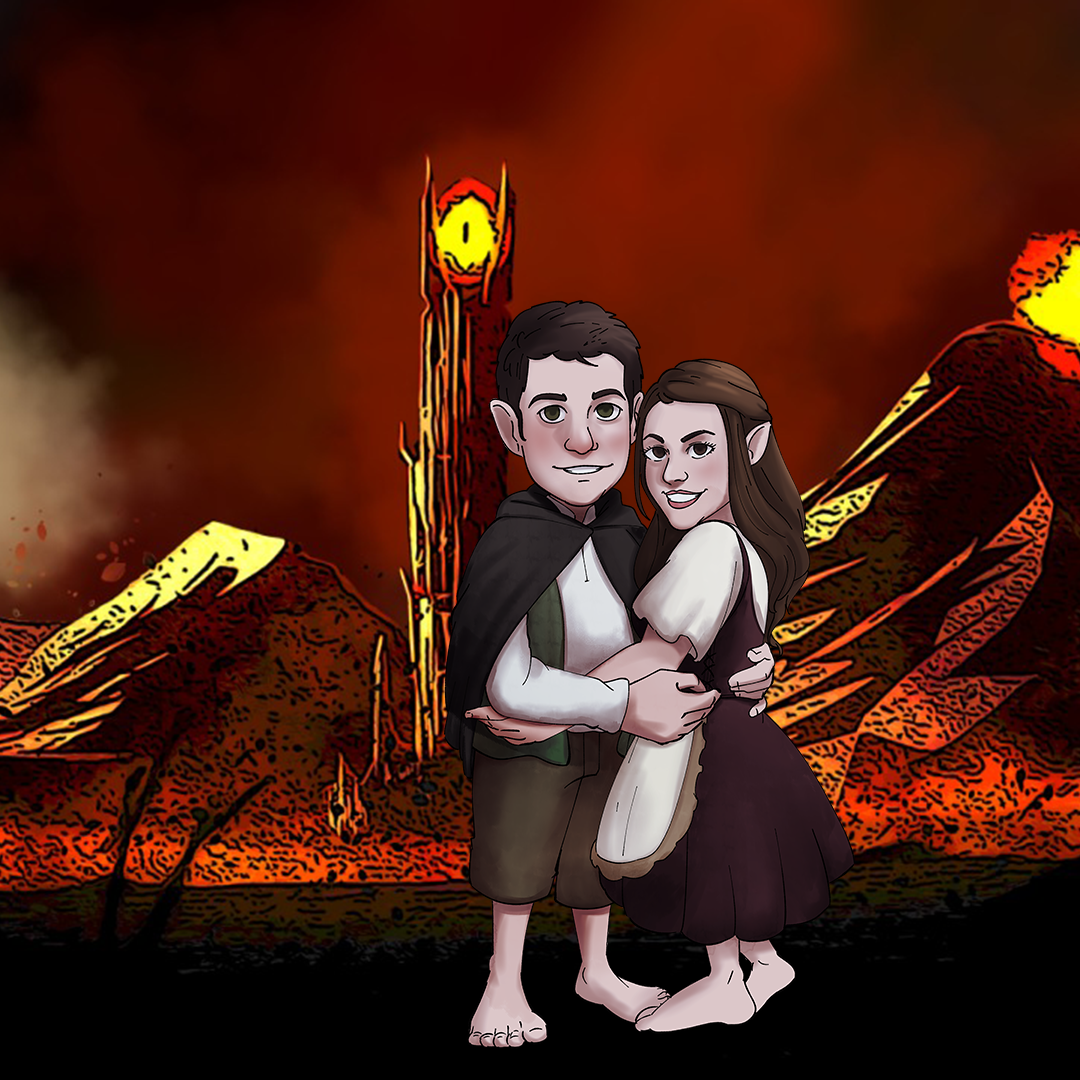 Lotr-Style Portrait - Digital File