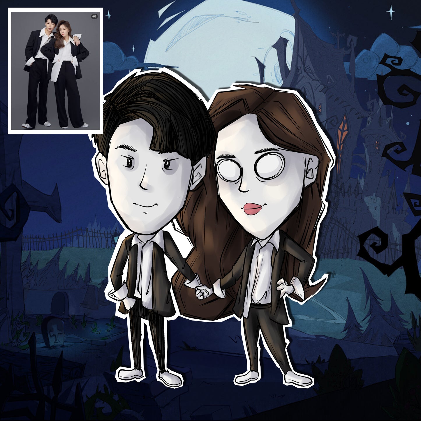 D. S. Together Style Potrait