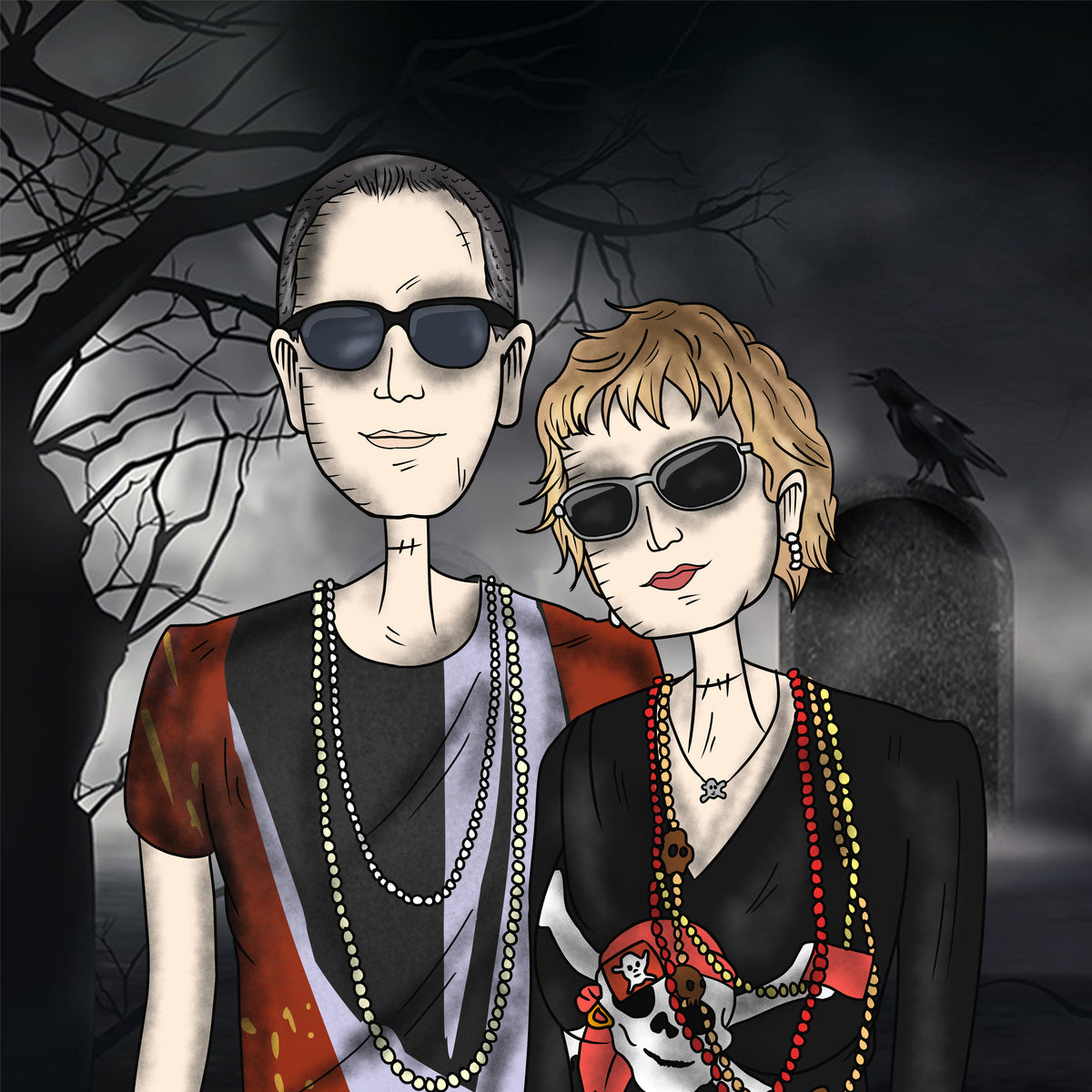 HD Nightmare Digital Portrait 7 or more people