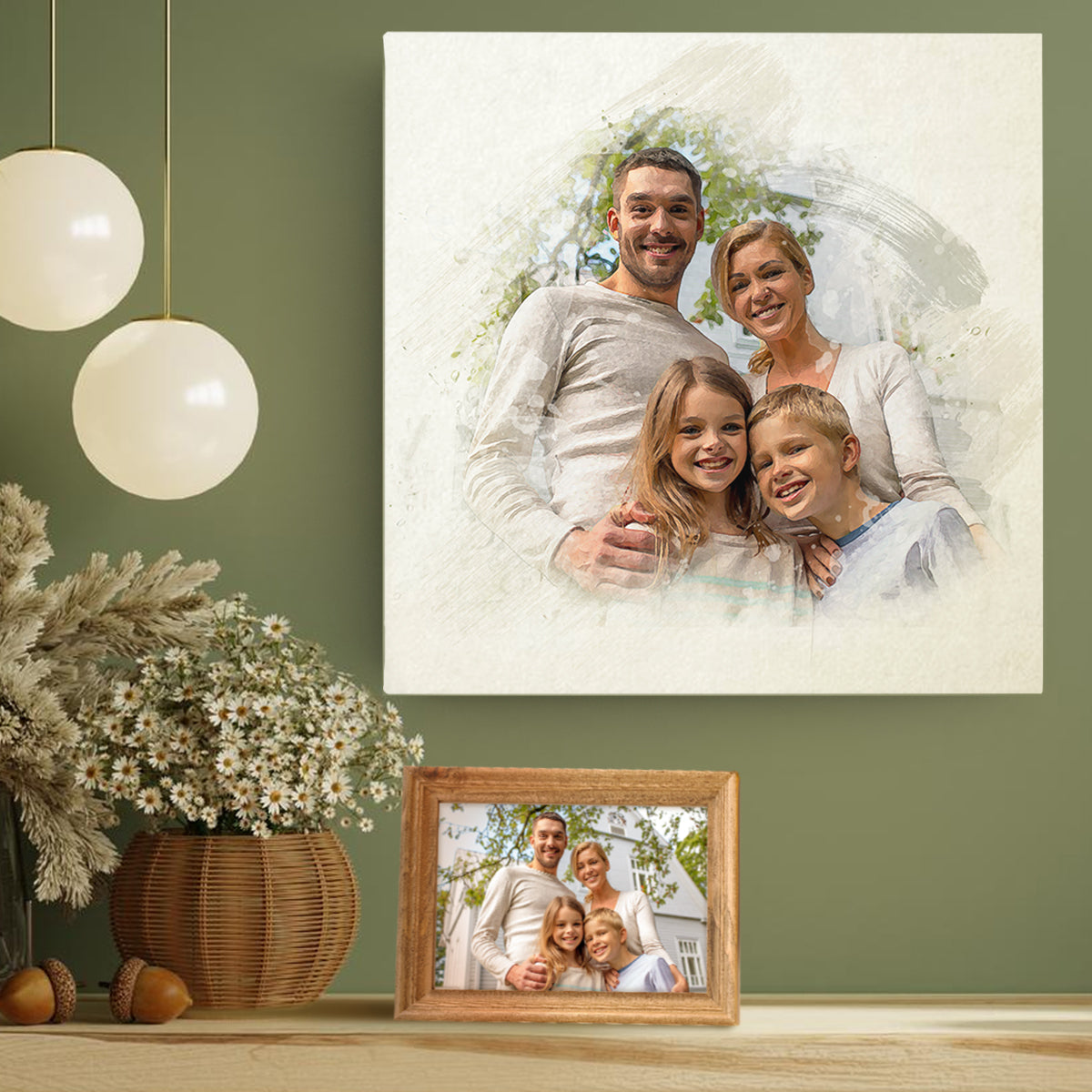 Watercolor Portrait | Customized unique art