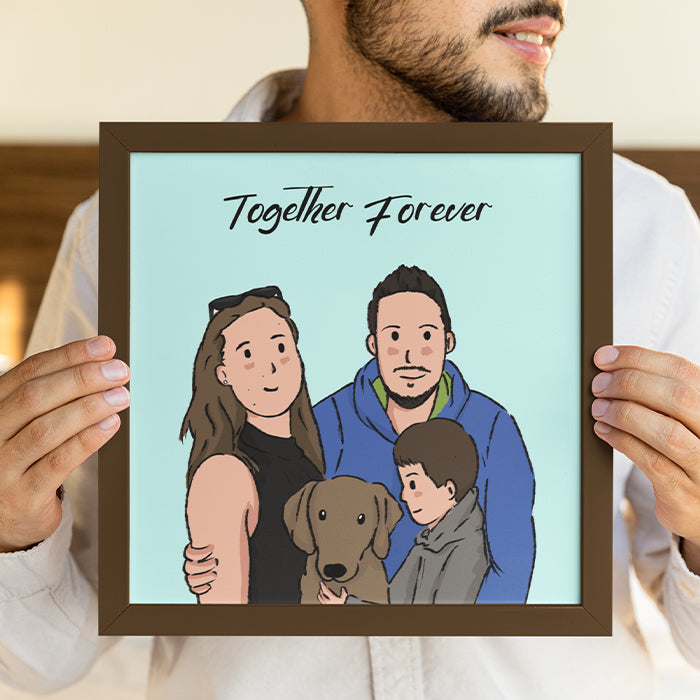 Cute Cartoon Custom Portrait