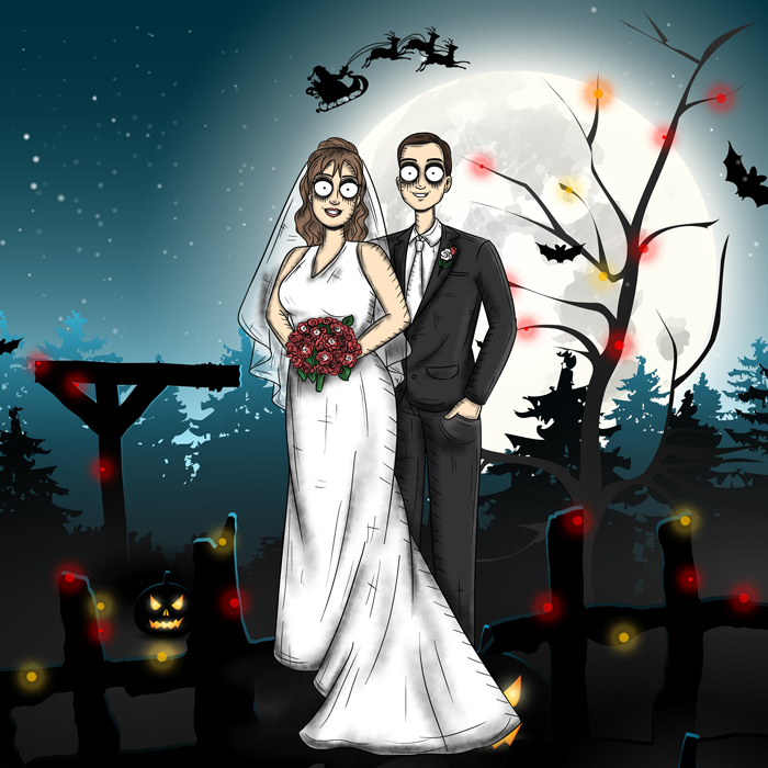 HD Nightmare Digital Portrait 7 or more people