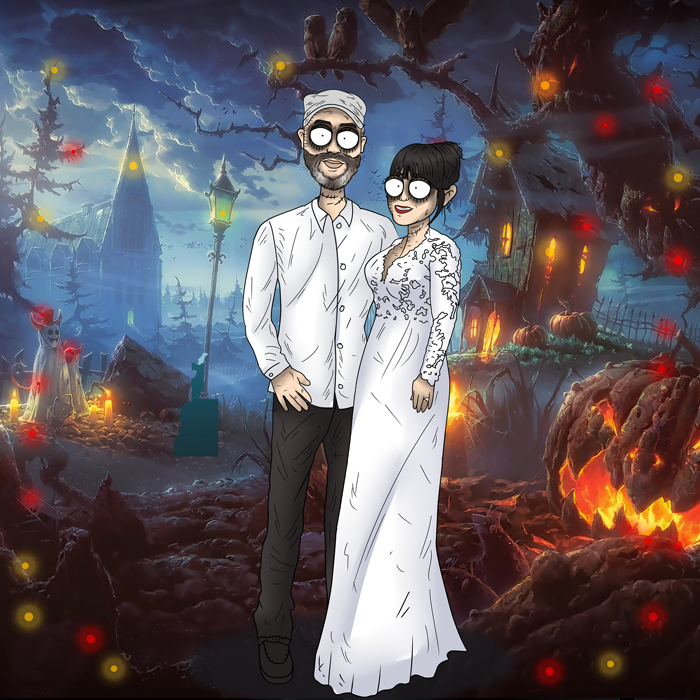 HD Nightmare Digital Portrait 7 or more people