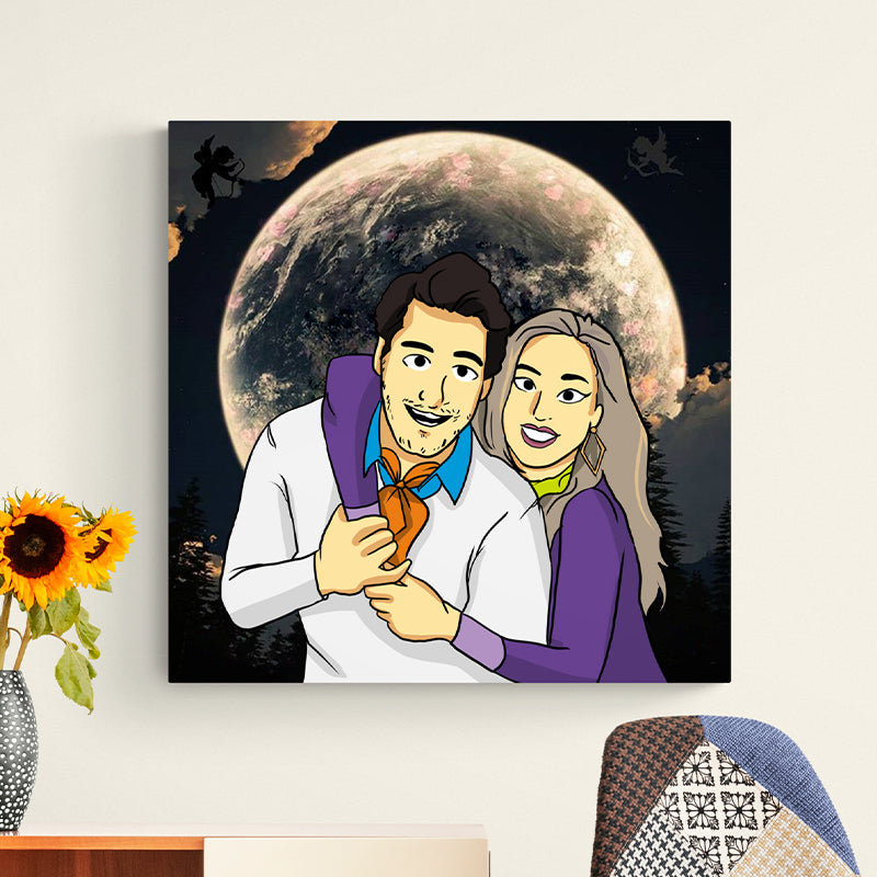 Scooby Doo style portrait