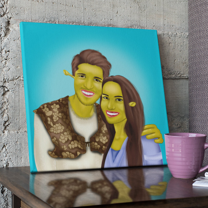 Shrek Style Nightmare Portrait