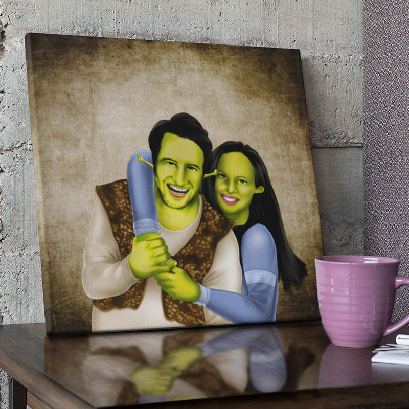 Shrek Style Nightmare Portrait