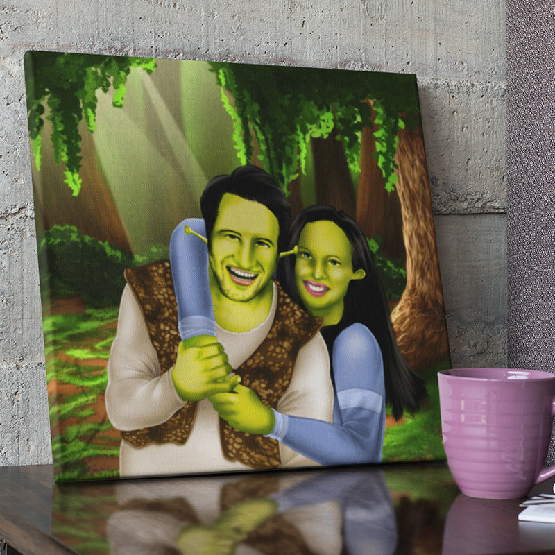 Shrek Style Nightmare Portrait