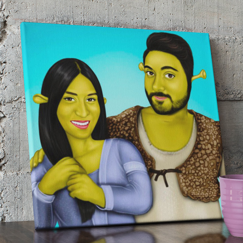 Shrek Style Nightmare Portrait
