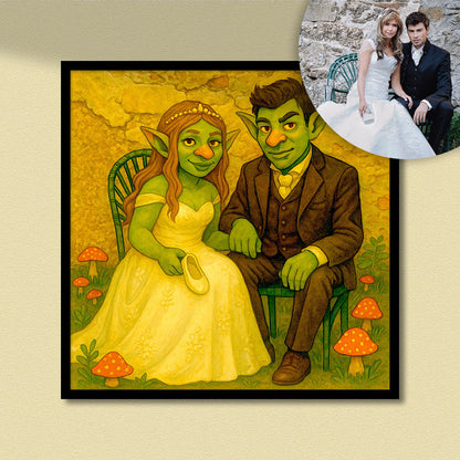 Goblincore Portraits - Fine art poster