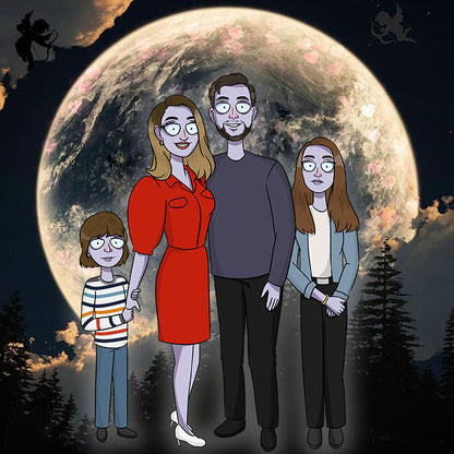Witches Style digital portrait