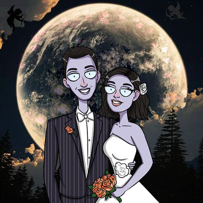 Witches Style digital portrait