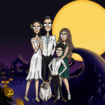 HD Nightmare Digital Portrait 7 or more people